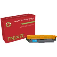Xerox Everyday Remanufactured Toner värikasetti, Brother TN247C, High Capacity syaani