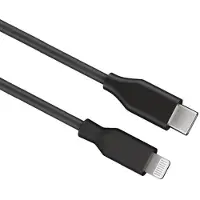 Goobay 39447 Lightning-USB-C  USB-lataus- ja synkronointikaapeli USB C, Apple Lightnin uros (8-nastainen)