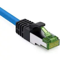 Goobay CAT 8.1 -kytkentäkaapeli, S/FTP (PiMF), sininen