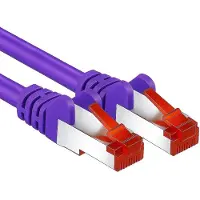 Pro CAT 6 patch-kaapeli S/FTP (PiMF), violetti