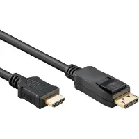 Goobay Gb displayport 1.2 to hdmi 1.4 kaapeli, 2m