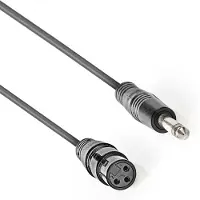 Nedis balansoimaton XLR naaras - 6.35 mm uros XLR-audiokaapeli