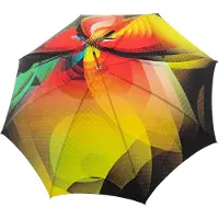 Doppler Elegance AC Boheme Pitkävartinen sateenvarjo 106 cm Monivärinen