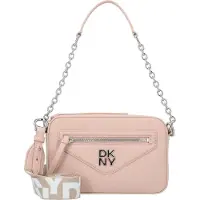 DKNY Milan Olkalaukku Nahka 22.5 cm Vaaleanpunainen