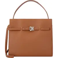 DKNY Milan Olkalaukku Nahka 31 cm Ruskea