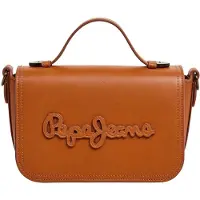 Pepe Jeans for woman. PL0300115 Nina Bass brown handbag (OSFA), Casual, Polyurethane
