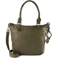 Harbour 2nd Anchor Love Crossbody-laukku Nahka 28 cm Oliivinvihreä