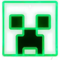 Paladone Minecraft Creeper Seinälle Asennettava Led Neonvalaisin