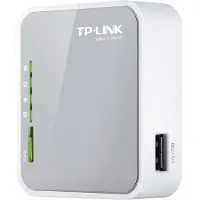 TP-LINK TL-MR3020, Wi-Fi 4 (802.11n), Yksi kaista (2,4 GHz), Ethernet LAN, 3G, Hopea, Valkoinen, Pöytäreititin (TL-MR3020(EU))