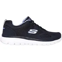 SKECHERS Matalavartiset tennarit 'Burns Agoura' laivastonsininen / valkoinen