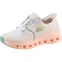 SKECHERS for woman. 150420 Slip-ins: Glide-Step Pro Sneakers white, pink (39), Flat, Laces, Casual