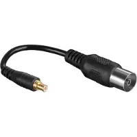 Pro Antenna cable 0.1m black (67227)
