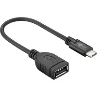 Goobay USB-C extension cable Musta