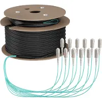 EFB Elektronik Elektronik O8341S170OM3, 170 m, U-DQ(ZN) BH, OM3, 12x SC, 12x SC