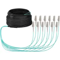 EFB Elektronik Elektronik O8342S10OM3, 10 m, U-DQ(ZN) BH, OM3, 12x LC, 12x LC