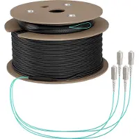EFB Elektronik Elektronik O8301S180OM3, 180 m, U-DQ(ZN) BH, OM3, 4x SC, 4x SC