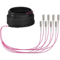 EFB Elektronik Elektronik O8321S30OM4, 30 m, U-DQ(ZN) BH, OM4, 8x SC, 8x SC