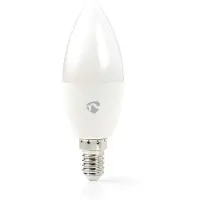 Nedis SmartLife -LED-älylamppu, E14, valkoisen sävyt, Wi-Fi, 470 lm