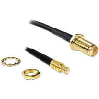 DeLOCK – Antenna Cable SMA jack bulkhead > MCX plug 200 mm (88578)