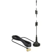 DeLOCK 89614, 2,5 dBi, 0.69-0.96; 1.71-2.7 GHz, 50 Ω, Ympyräsäteilyantenni, SMA, Lineaarinen polarisaatio