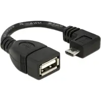 DeLOCK – USB 3.2 gen 1, type A male - type B female, premium, 2m, black/red (83104)