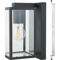 Eglo BUDRONE outdoor wall lamp black