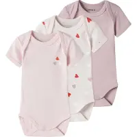 Name it Potkuhousut/body roosa / vanha roosa / pastellinpinkki / punainen