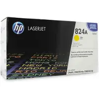 HP 824A Rumpu värijauheen siirtoon keltainen
