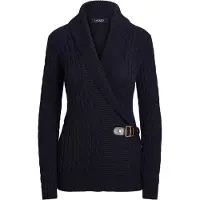 Ralph Lauren Gassed Cotton-Ls Shawl Collar P/O - Navy - XS