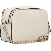GUESS for woman. HWZG9672140 Mini Noelle Saffiano beige shoulder bag (OSFA), Casual, Polyurethane