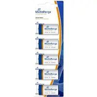 MediaRange MRBAT150, Kertakäyttöinen akku, CR123A, Litium, 3 V, 5 kpl, 1300 mAh