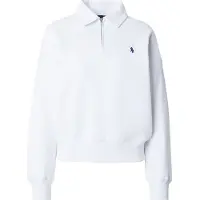 Ralph Lauren Fleece Quarter-Zip - White - XS