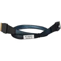Icy Dock – SlimSAS SFF-8654 8i to SlimSAS SFF-8654 8i Cable, PCIe 4.0, 0.5M (MB406L-B)