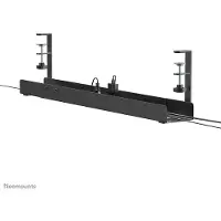 Newstar ADS07-120BL CABLE TRAY - CLAMP-ON DESIGN - UNIVERSAL, BLACK