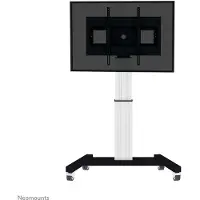 NeoMounts 42-100" motorised floor stand, liikuteltava teline, hopea