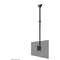 NeoMounts FLAT SCREEN CEILING MOUNT (HEIGHT: 106-156 CM) 1 SCREEN BLACK (CL35-340BL12)