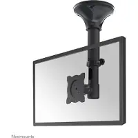 NeoMounts Litteän näytön kattoteline - - FPMA-C025BLACK - Kallistava - Kääntyvä - Musta