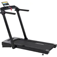 Christopeit Sport Juoksumatto 2in1, musta