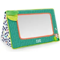 Bright Starts Safari Spejl - Green - ONE SIZE