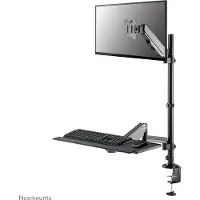 NeoMounts DESK MOUNTED SIT-STAND WORKSTATION (SCREEN, KEYBOARD & MOUSE) 1 SCREEN BLACK (DS90-325BL1)