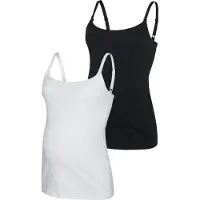 Mamalicious Mlkerrie Strap Jrs Top 2F 2-P Noos - Black - S