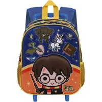 KARACTERMANIA Small 3d Harry Potter Crest 26x34x13 Cm 11.50l Rullalaukku