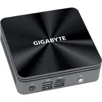 Gigabyte GB-BRI7-10710 PC/työasema barebone Musta BGA 1528 i7-10710U 1.1 GHz GB-BRI7-10710 PC/työasema musta BGA 1528 i7-10710U 1.1 GHz