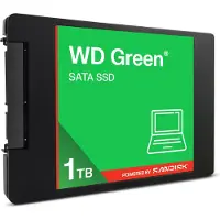 Western Digital WD Green SSD-levy peruskäyttöön, 1000 Gt, 2,5", 7 mm, SATA