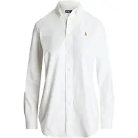 Ralph Lauren for woman. 211941520002 The iconic white Stretch Slim oxford shirt (44), Casual, Cotton, Long sleeve