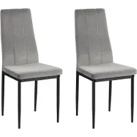 Notio Living Tuolisarja Kelis, 2 kpl, harmaa.