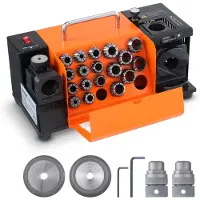 Vevor MR-20G poranterien teroitin 3-20 mm:n terät hiomakone teroitin 18 holkilla