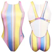 Turbo Pastel Stripes Uimapuku