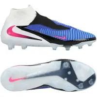 Nike Phantom 6 Elite High Cut Ag-pro Attack - Sininen/pinkki/valkoinen - Tekonurmi (Ag), koko 36½