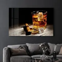 Hobby Hall Reproduktio VFT-2047 – Ruoka-aiheinen seinäkoriste, 72 x 46 cm